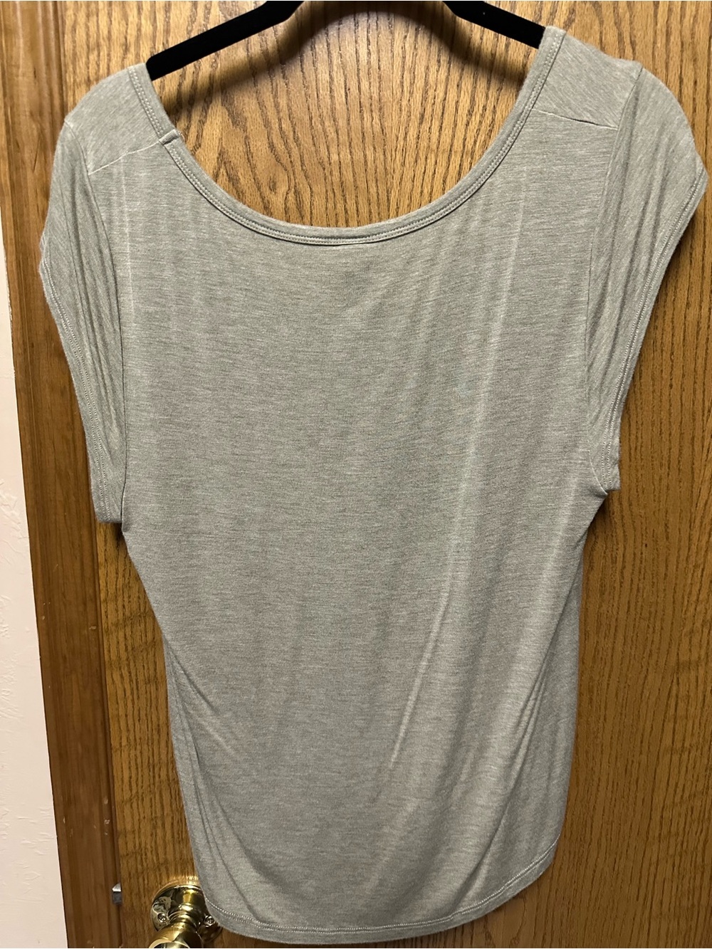 Gentle Fawn Light Heathered Green Scoop Neck Short Sleeve Tee - Picture 3 of 4